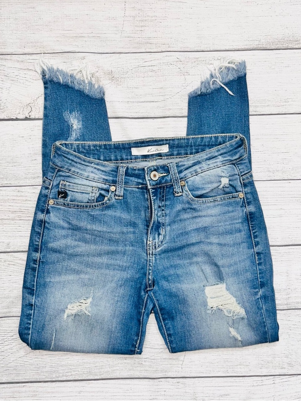 KanCan Distressed Skinny Jeans